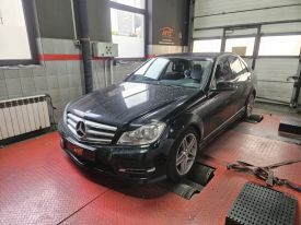 MERCEDES W204 C180 2.1CDI 120KM chip tuning