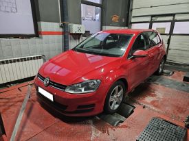 VW GOLF VII 1.4TSI 125KM chip tuning