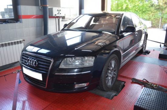 AUDI A8 4.2TDI 326KM chip tuning