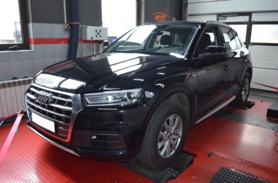 AUDI Q5 2.0TDI 190KM chip tuning